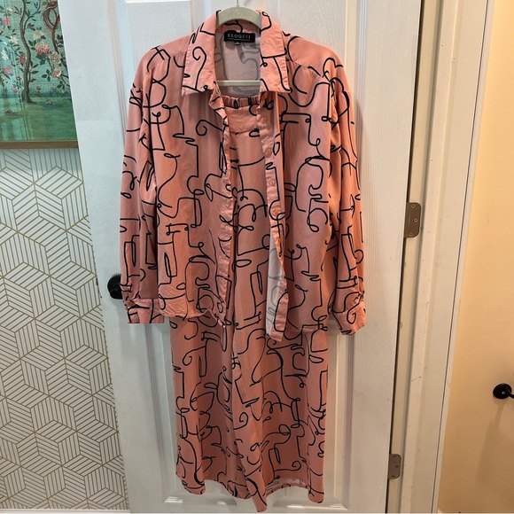 Eloquii Printed Set Sz 16/18 - Picture 3 of 10